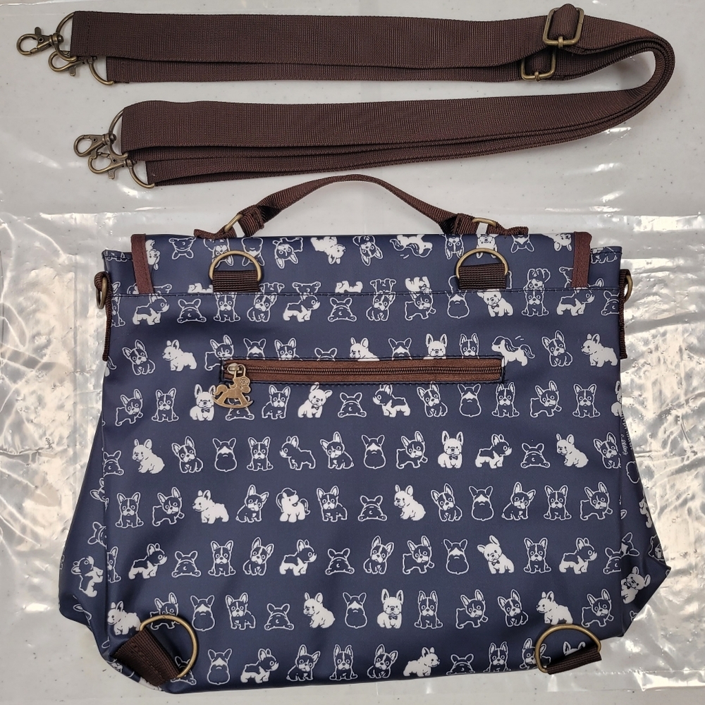 Waterproof Convertibe Handbag Backpack Crossbody Multifunctional Triple Use Bag - Picture 10 of 15